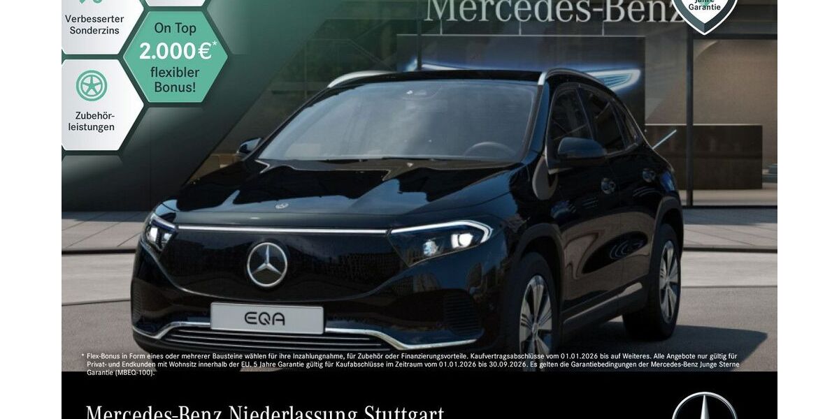 Mercedes-Benz EQA 29.600 km 34.490 &euro; Stuttgart 70469