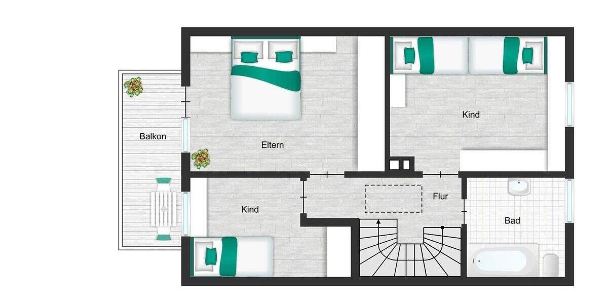 Reihenendhaus Holzgerlingen - 4 Zimmer, 110 m&sup2;, 549.000&euro; | Angebot:25674686