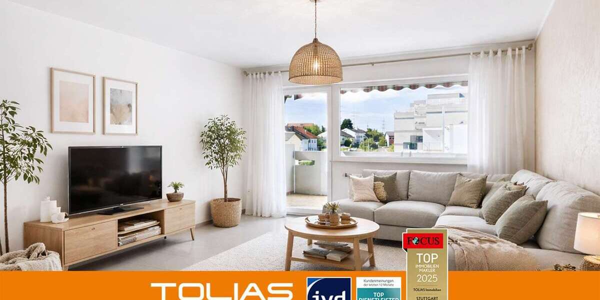 Etagenwohnung Freiberg am Neckar - 3 Zimmer, 79 m&sup2;, 269.000&euro; | Angebot:25374382