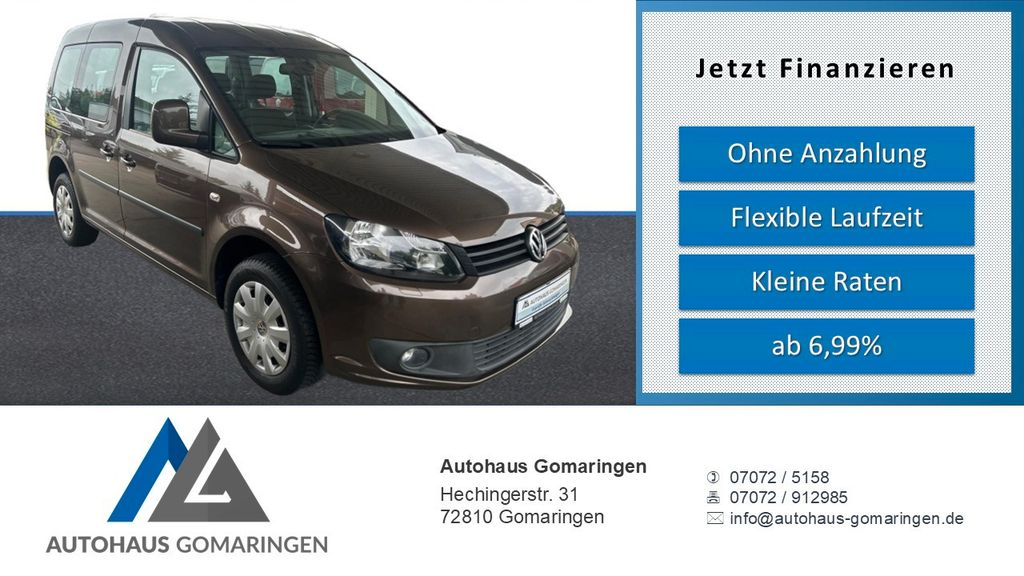 VW Caddy 32.400 km 14.999 &euro; Gomaringen 72810