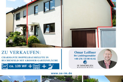 Doppelhaushälfte mit Garten und Garage - Ihr neues Zuhause wartet! 5 zimmer