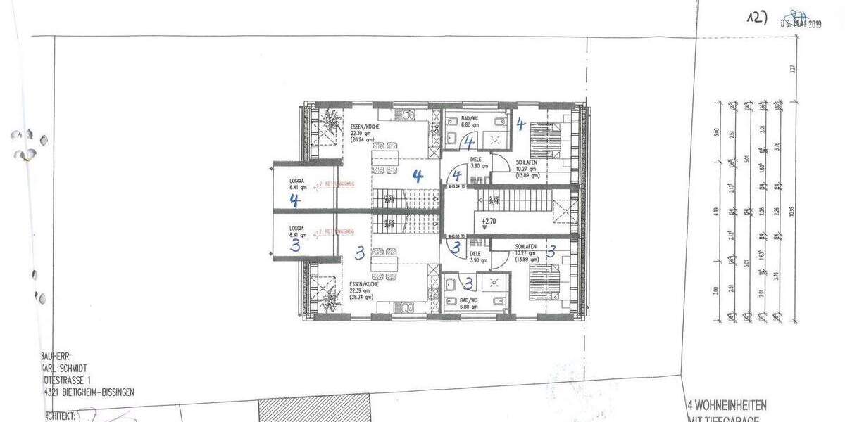 Modern. Großzügig. Lichtdurchflutet. 2,5-Zimmer Neubauwohnung im Herzen Bietigheims zu vermieten 2 zimmer