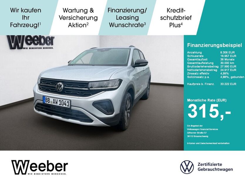 VW T-Cross 1.099 km 33.222 € Herrenberg 71083