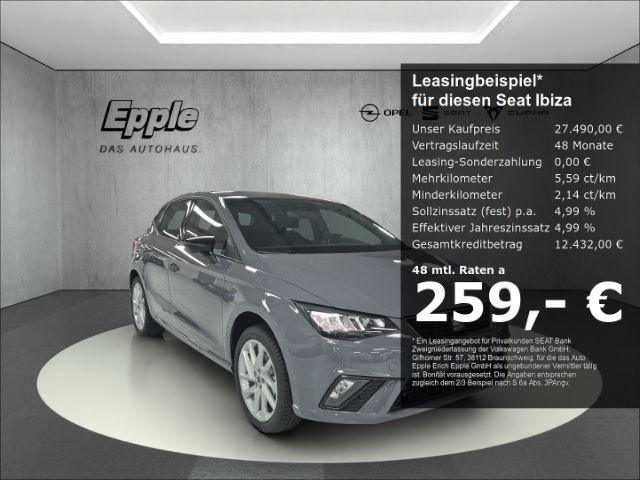 Seat Ibiza 1.990 km 27.490 &euro; Rutesheim 71277