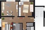 Etagenwohnung Kornwestheim - 3 Zimmer, 84 m&sup2;, 1.150&euro; | Angebot:26375261