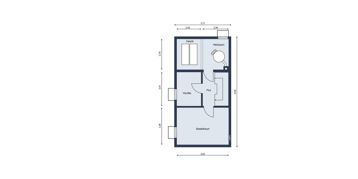 Doppelhaushälfte Freiberg am Neckar Beihingen - 4 Zimmer, 89 m&sup2;, 348.000&euro; | Angebot:25995959