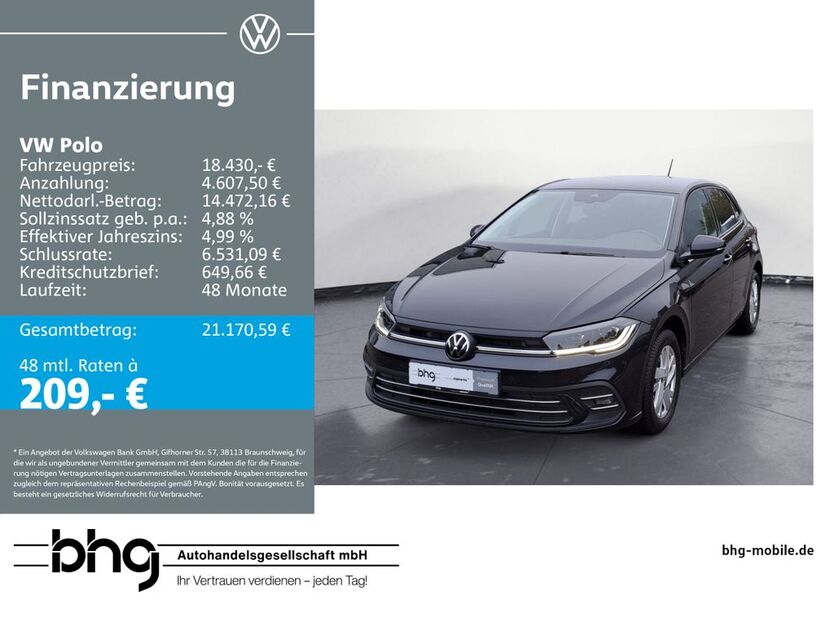 VW Polo 39.058 km 18.430 € Reutlingen 72770