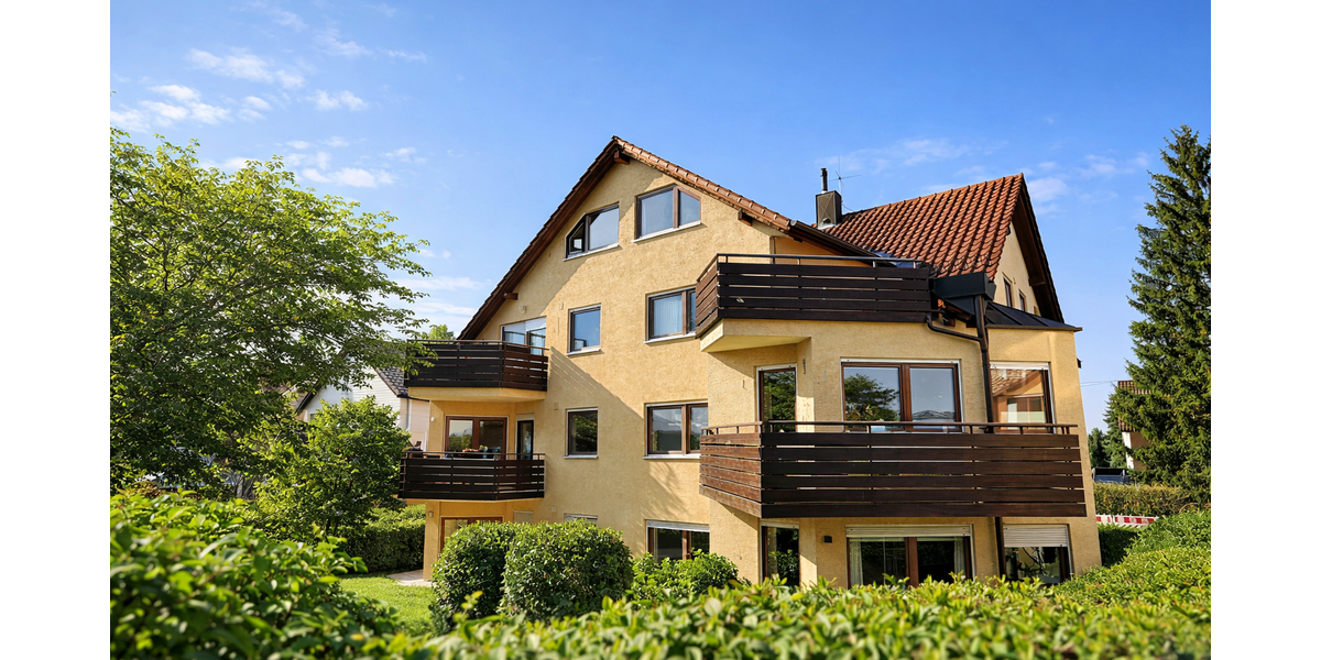 Etagenwohnung Filderstadt - 2 Zimmer, 53 m&sup2;, 248.000&euro; | Angebot:25891609