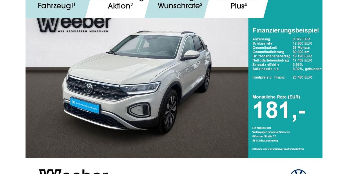 VW T-Roc 9.258 km 20.230 &euro; Weil der Stadt 71263