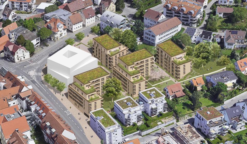 Dachgeschoßwohnung Leonberg - 3 Zimmer, 80 m&sup2;, 1.608&euro; | Angebot:23643269