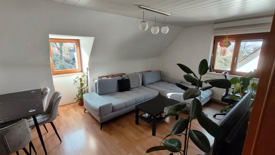 Dachgeschoßwohnung Stuttgart Bad Cannstatt - 2 Zimmer, 58 m&sup2;, 750&euro; | Angebot:25905242