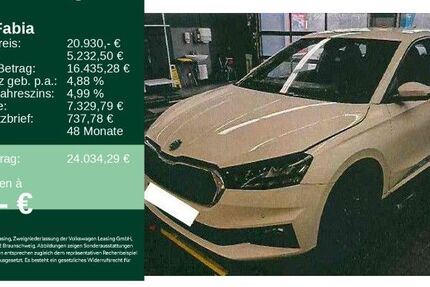 Skoda Fabia 41.411 km 20.930 &euro; Tübingen 72072