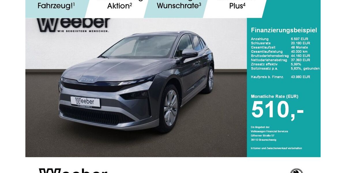 Skoda Enyaq 9.969 km 43.980 &euro; Calw 75365