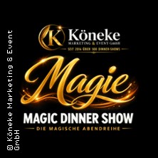 Magic Dinner Show mit 3-Gang-Menü - Die besondere Dinner Show 05.02.2027 Japengo Steakhouse