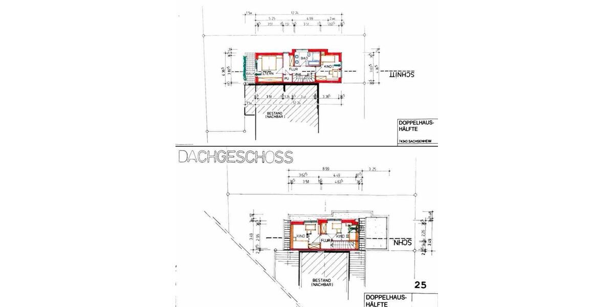 Doppelhaushälfte Sachsenheim - 5 Zimmer, 98 m&sup2;, 605.000&euro; | Angebot:27232144