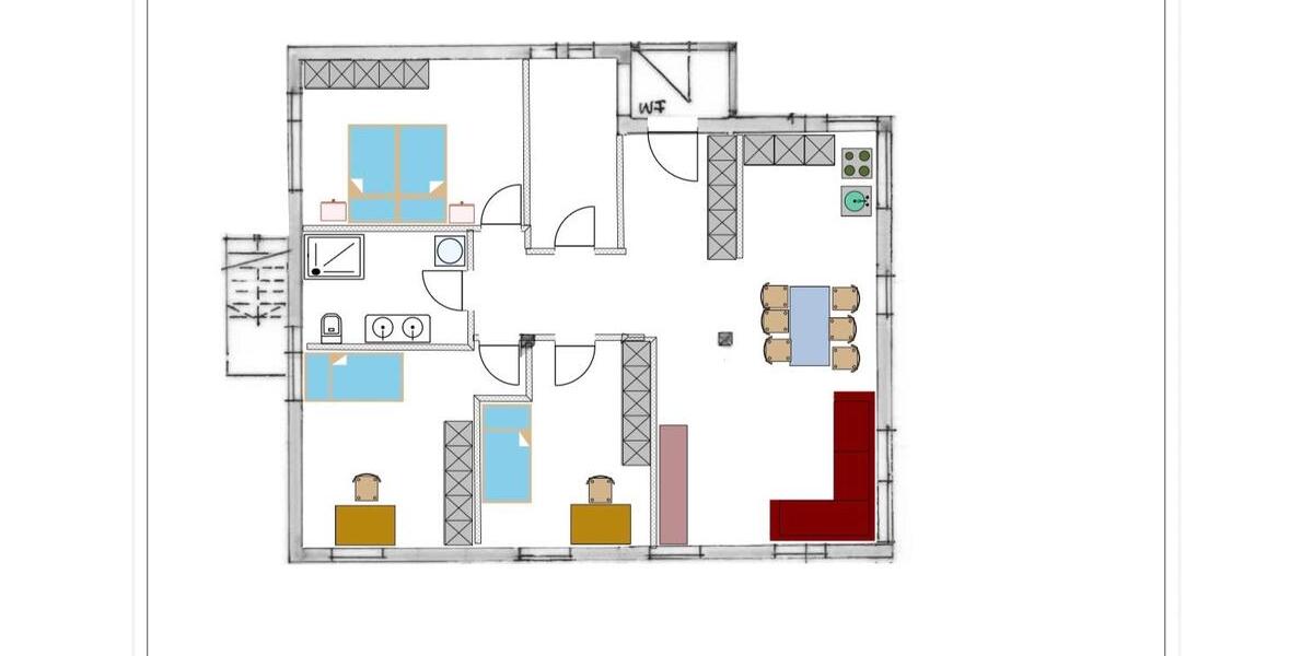 Erdgeschoßwohnung Tübingen - 4 Zimmer, 105 m&sup2;, 1.600&euro; | Angebot:27608585