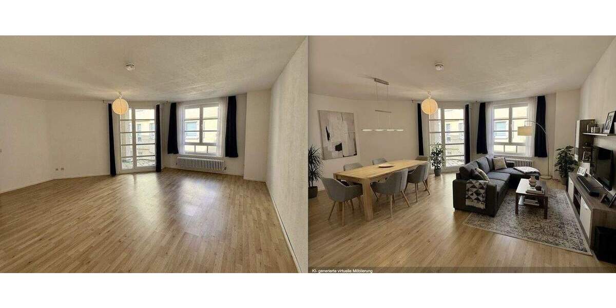 Etagenwohnung Reutlingen Innenstadt - 2 Zimmer, 66 m&sup2;, 294.000&euro; | Angebot:25751226