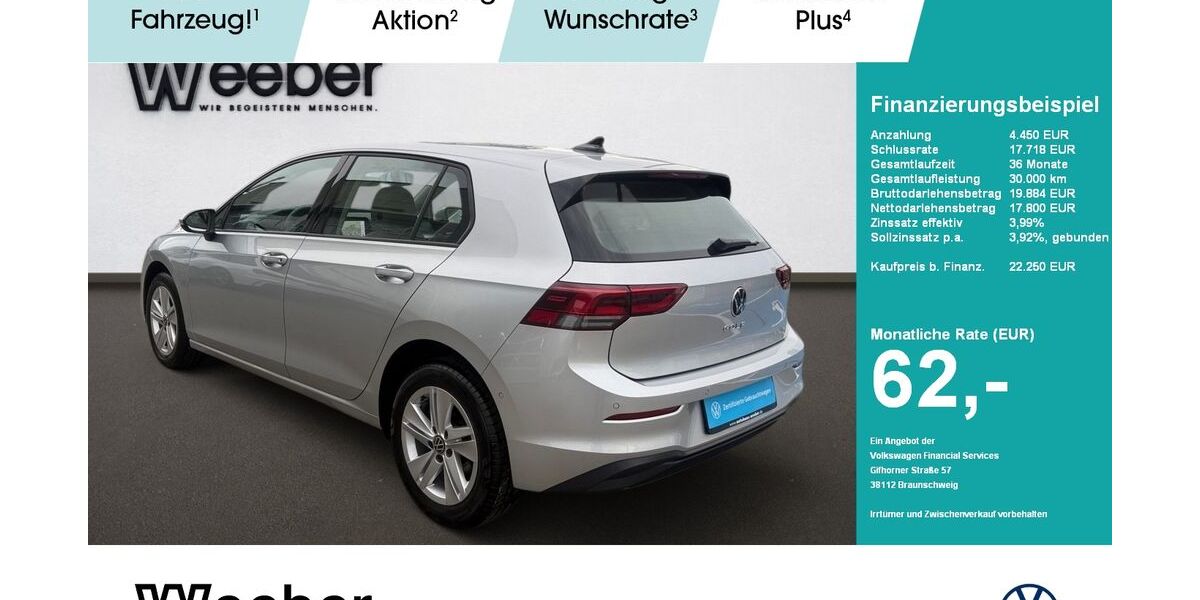 VW Golf 62.192 km 21.200 &euro; Calw 75365
