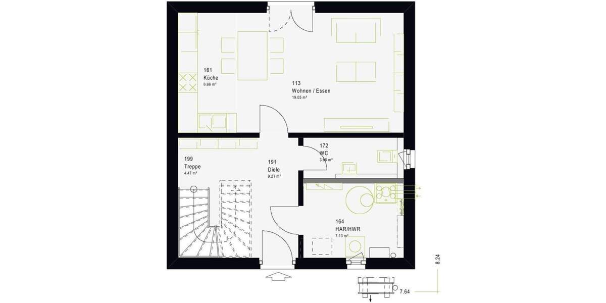 Einfamilienhaus Sachsenheim Häfnerhaslach - 5 Zimmer, 90 m&sup2;, 429.000&euro; | Angebot:24578122