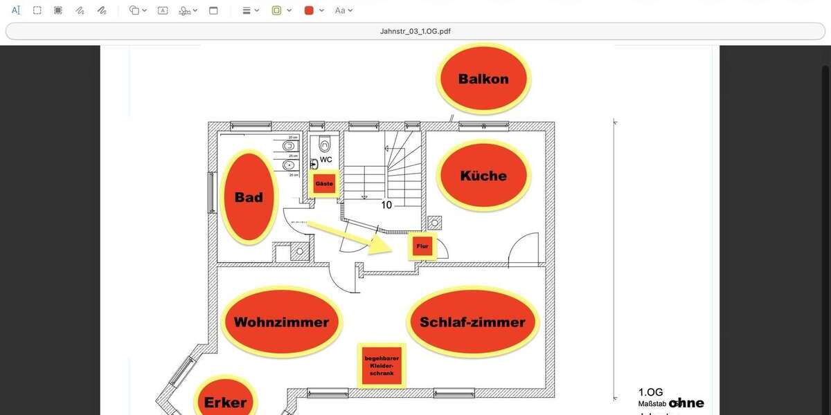 Etagenwohnung Böblingen - 2 Zimmer, 91 m&sup2;, 1.000&euro; | Angebot:26394690