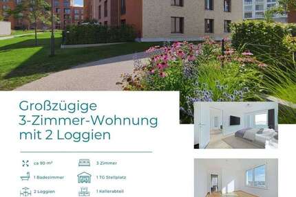Wohnung zum Mieten in München 1.540 € 90 m²