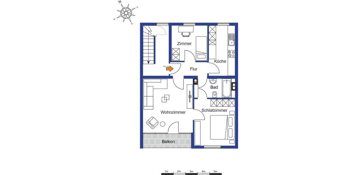 Mehrfamilienhaus, Wohnhaus Sindelfingen Mitte - 6 Zimmer, 122 m&sup2;, 419.000&euro; | Angebot:24860477