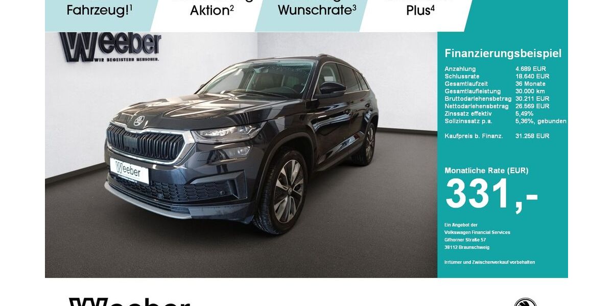 Skoda Kodiaq 99.103 km 30.698 &euro; Leonberg 71229