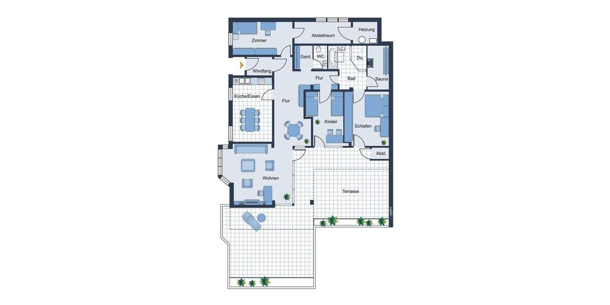 Etagenwohnung Stuttgart / Botnang Botnang - 4 Zimmer, 134 m&sup2;, 429.000&euro; | Angebot:24843799