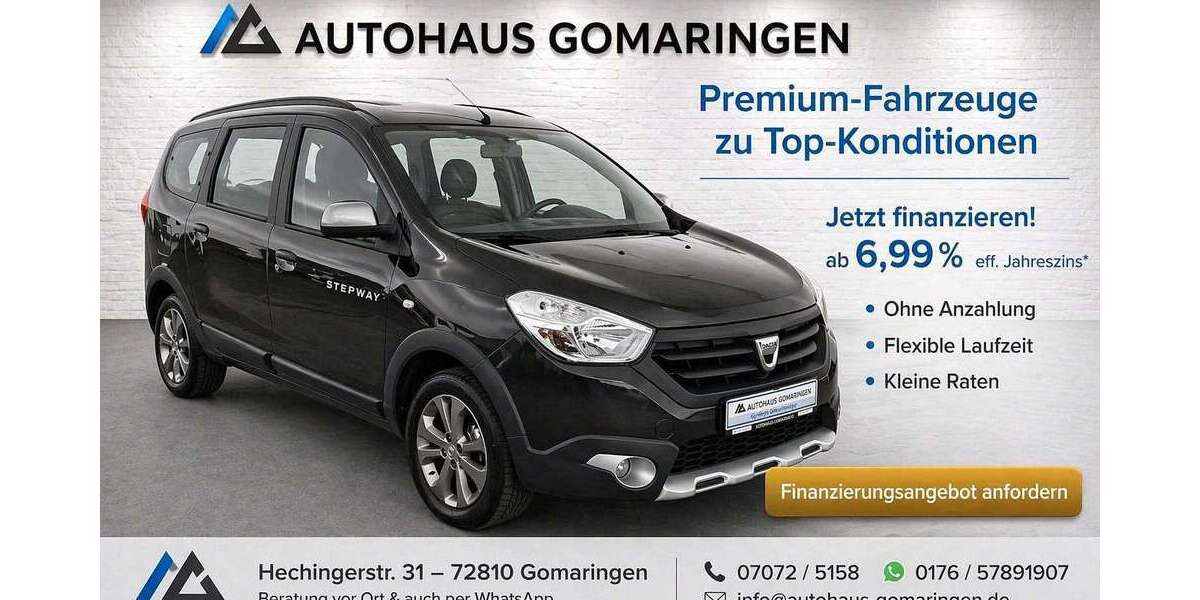 Dacia Lodgy 70.000 km 11.999 &euro; Gomaringen 72810