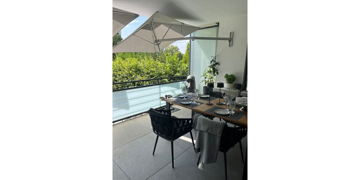 Exklusiv möbilierte 2-Zimmer-Erdgeschosswohnung mit Garten und Balkon - Appartement Stuttgart Berg | Angebot:27121143