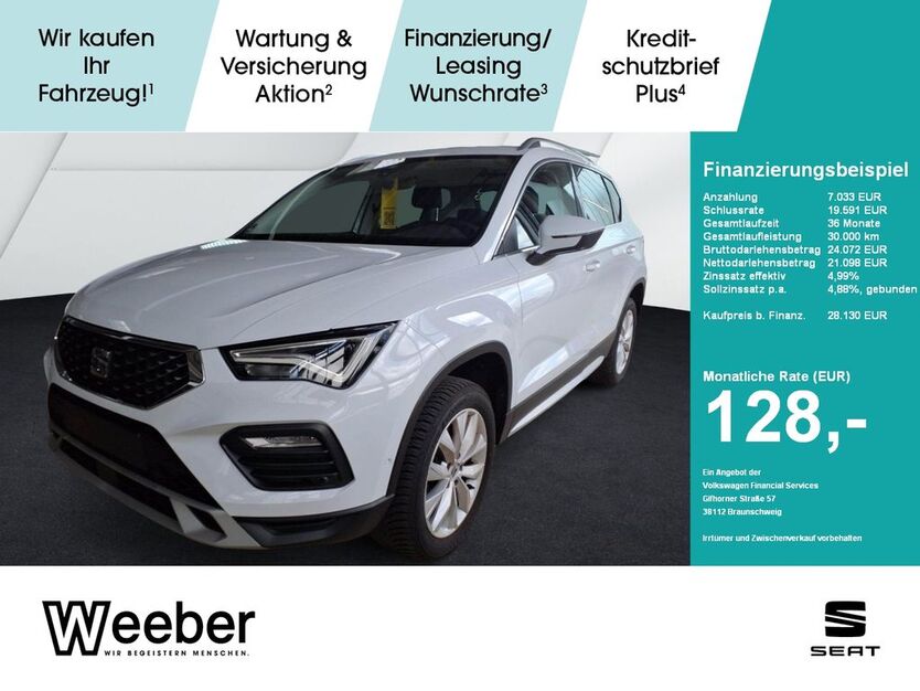 Seat Ateca 24.971 km 28.129 € Weil der Stadt 71263
