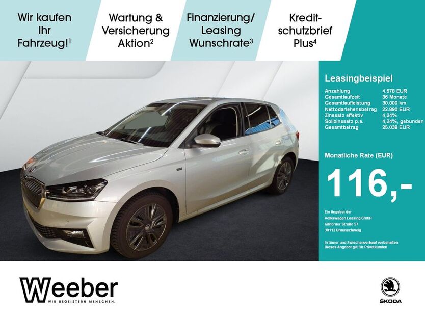 Skoda Fabia 17.046 km 22.890 € Calw 75365