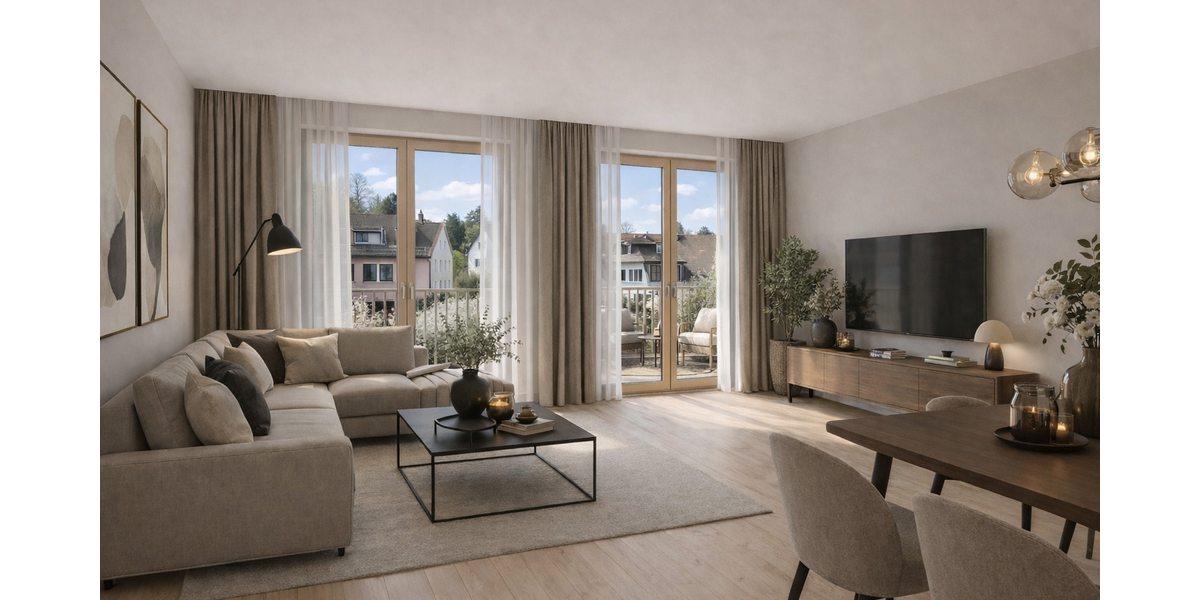 Etagenwohnung Ludwigsburg Eglosheim - 3 Zimmer, 85 m&sup2;, 599.000&euro; | Angebot:27593505