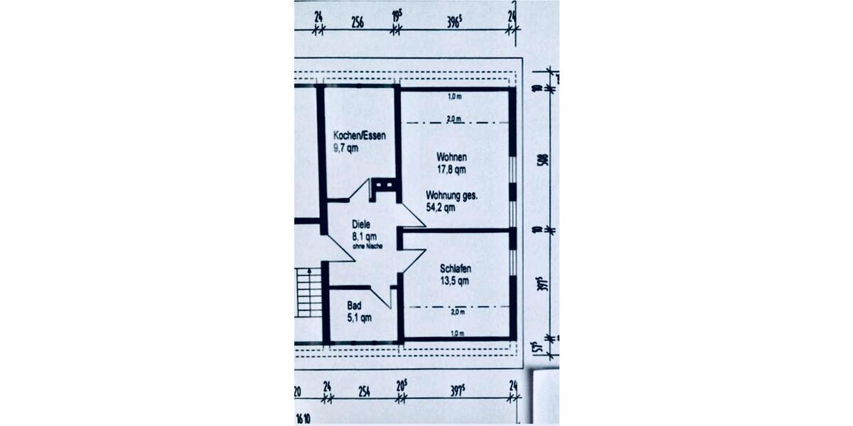 Etagenwohnung Stuttgart Bopser - 2 Zimmer, 70 m&sup2;, 1.250&euro; | Angebot:24598429