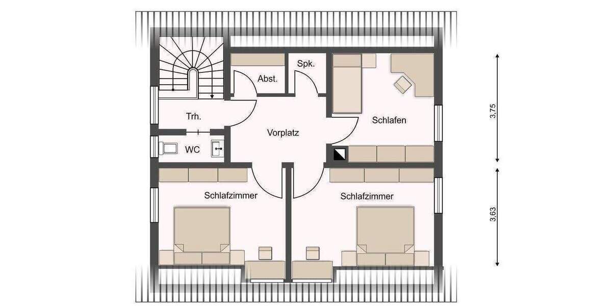 Einfamilienhaus Nürtingen Zizishausen - 7 Zimmer, 104 m&sup2;, 555.000&euro; | Angebot:26345634