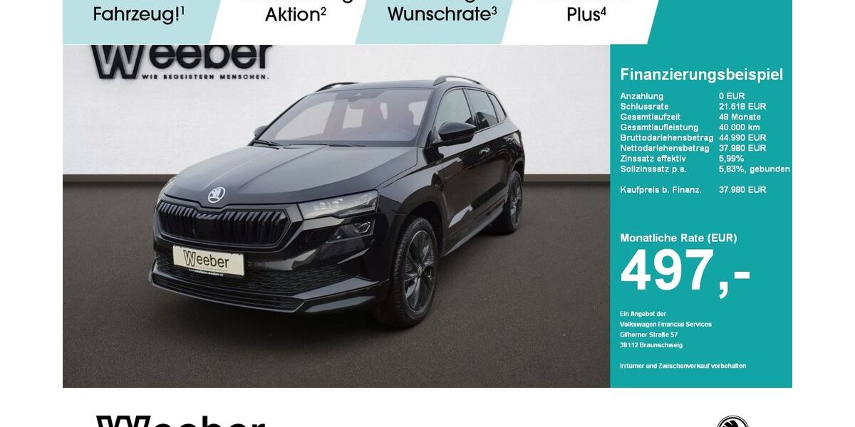 Skoda Karoq 16.538 km 37.980 &euro; Calw 75365