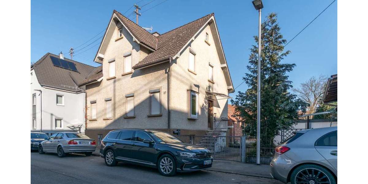 Einfamilienhaus Nürtingen - 7 Zimmer, 140 m&sup2;, 495.000&euro; | Angebot:24789753
