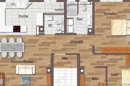 Wohnung zum Mieten in Stuttgart 1.600 € 103 m²