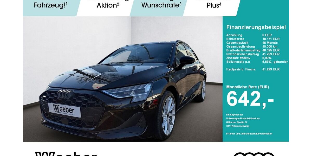 Audi A3 1.999 km 41.299 &euro; Leonberg 71229