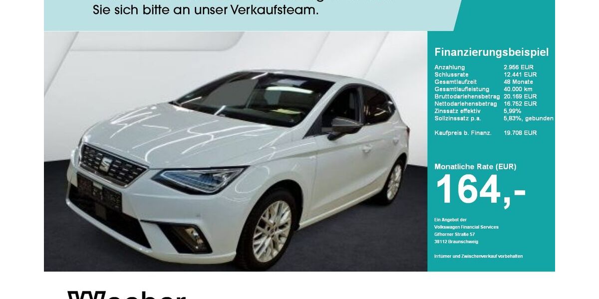 Seat Ibiza 21.821 km 19.308 &euro; Weil der Stadt 71263