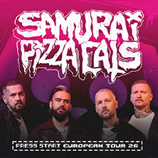Samurai Pizza Cats - Press Start European Tour 2026 09.10.2026 Im Wizemann Stuttgart