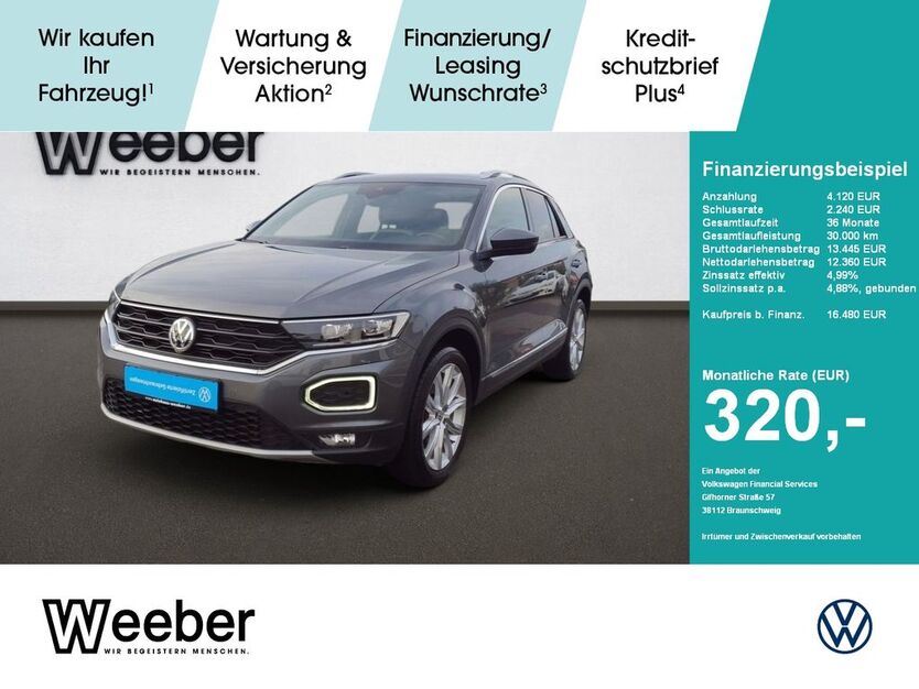 VW T-Roc 135.844 km 17.648 € Calw 75365
