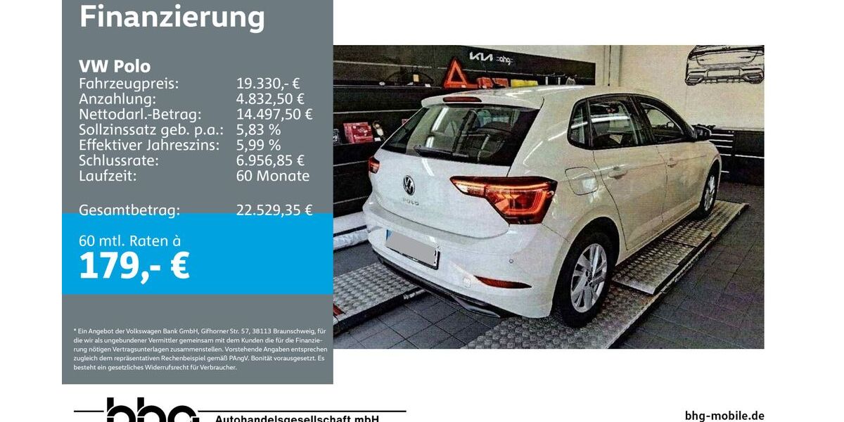 VW Polo 22.358 km 19.330 &euro; Tübingen 72072