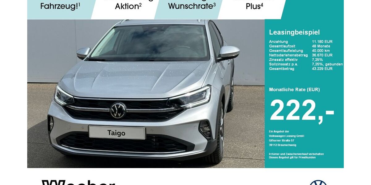 VW Taigo 4.800 km 29.470 &euro; Leonberg 71229