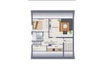 Dachgeschoßwohnung Pforzheim Eutingen - 2 Zimmer, 69 m&sup2;, 724&euro; | Angebot:26446603