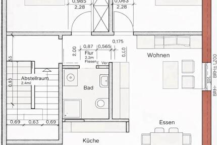 Wohnung Sachsenheim - 3 Zimmer, 71 m&sup2;, 1.080&euro; | Angebot:24867019