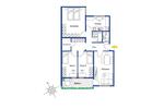 Etagenwohnung Sindelfingen Sindelfingen (Stadt) - 4 Zimmer, 90 m&sup2;, 1.350&euro; | Angebot:25307183