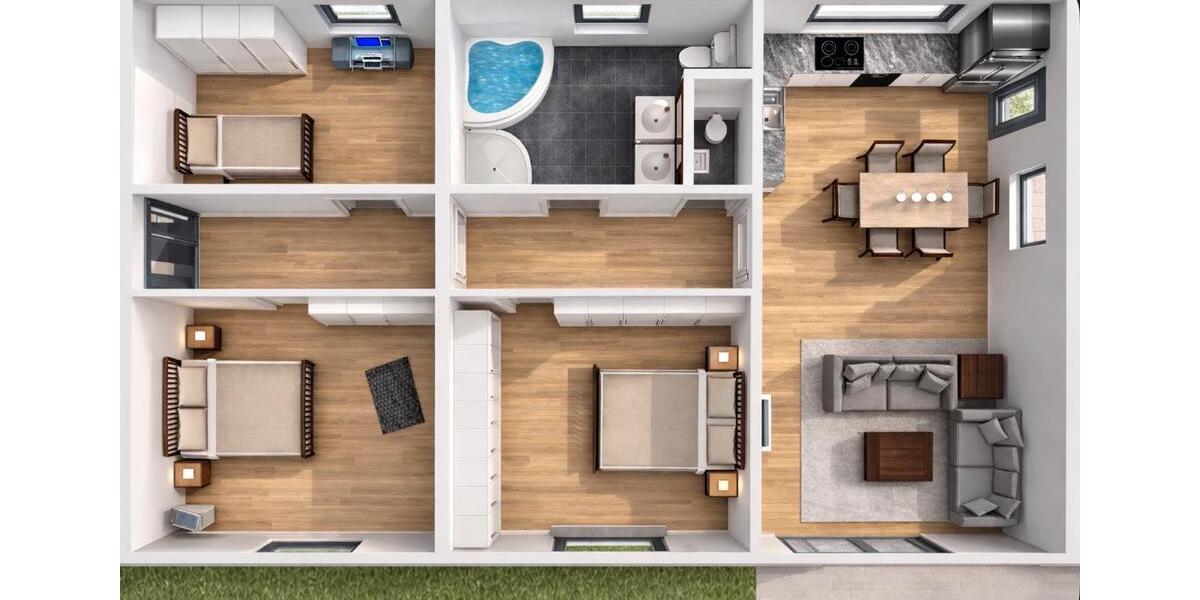 Erdgeschoßwohnung Renningen - 4 Zimmer, 133 m&sup2;, 611.800&euro; | Angebot:25954830