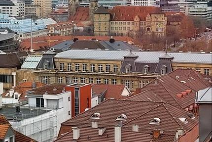 2 Zimmer Stadtmitte Stuttgart mit Blick über Stuttgart 2 zimmer