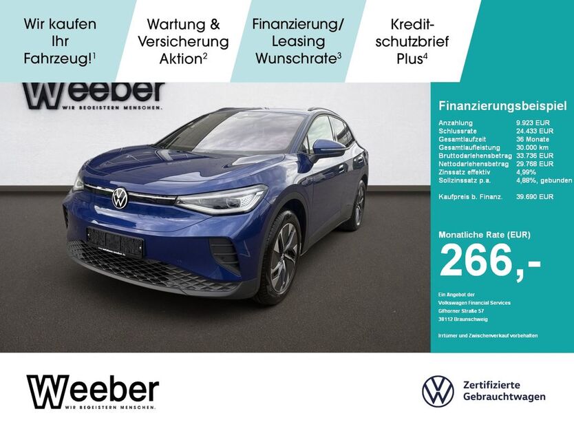 VW ID.4 13.205 km 39.690 € Herrenberg 71083